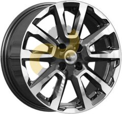 КиК КС1026 6.5x16 4x100  ET41 Dia60.1 алмаз черный 