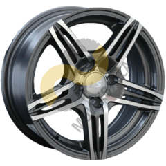 LS Wheels LS189 6.5x15 5x105 ET39 Dia56.6 GMF