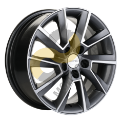 Khomen Wheels KHW1507 6x15 5x100  ET40 Dia57.1 Gray-FP ()