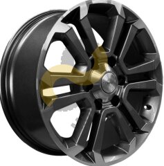 Khomen Wheels KHW1817 7.5x18 6x139,7 ET38 Dia100.1 Gray-FP