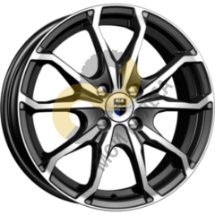 КиК Brent 6x16 4x114,3  ET40 Dia67.1 алмаз черный ()