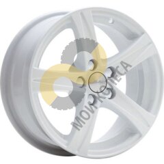 Skad Sakura 6.5x15 5x112 ET43 Dia57.1 Белый