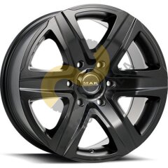 MAK Stone 6 8.0x18 6x139,7  ET15 Dia106.1 Gloss Black 