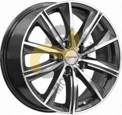 КиК КС904 7.0x16 5x114,3  ET45 Dia66.1 алмаз черный 