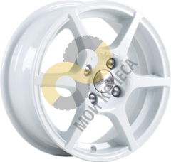 Skad Ягуар 5.5x14 4x98 ET38 Dia58.6 Белый