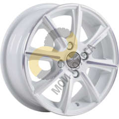 Skad Монако 5.5x14 4x100 ET38 Dia67.1 алмаз-белый