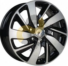 RPLC FO166 6.5x16 5x108 ET50 Dia63.35 Black-FP