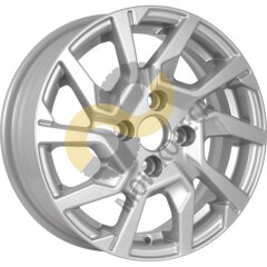 KDW KD1420 5.5x14 4x98 ET35 Dia58.6 Silver Painted