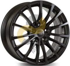 Proma Цунами 7x17 5x105  ET39 Dia56.6 Черный матовый (93.28Чм)