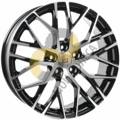 RST R077 6.5x17 5x114,3  ET40 Dia64.1 Black-FP 