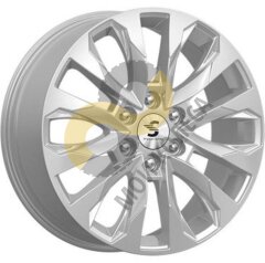 Skad КР007 8x20 6x139,7  ET60 Dia95.1 Elite silver 