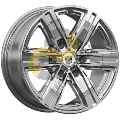 КиК R8 7.5x17 6x139,7 ET42 Dia100.1 Дарк платинум