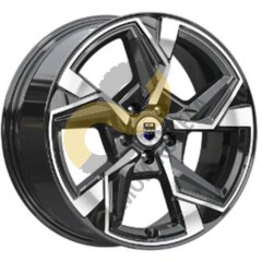 КиК Кайан  7.5x18 5x110  ET37 Dia65.1 алмаз черный 