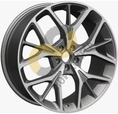 Khomen Wheels KHW2012 8x20 5x108 ET46 Dia63.3 Gray-FP