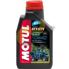 Моторное масло Motul ATV-UTV 4T 10W-40 минеральное 1 л.