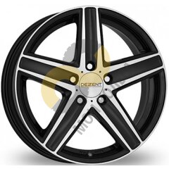 DEZENT TG 7.5x18 5x112  ET38 Dia66.6 Black Polished ()