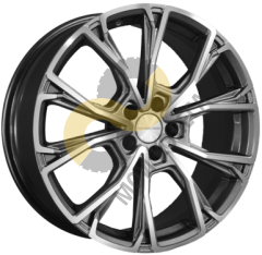 Khomen Wheels KHW1907 7.5x19 5x108 ET36 Dia65.1 Gray-FP