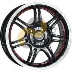 CrossStreet Y4601  6.5x16 5x112  ET50 Dia57.1 BKFRSI ()