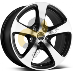Borbet CC 7x16 5x115 ET40 Dia70.2 Black Matt Polished