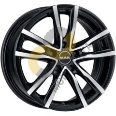 MAK Milano 8.0x18 5x108  ET45 Dia72 Black Mirror 