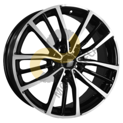 Khomen Wheels KHW1812 7x18 5x114,3 ET40 Dia66.6 Black-FP