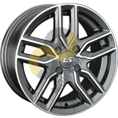 LS Wheels LS735 6.5x15 4x100  ET40 Dia73.1 GMF ()