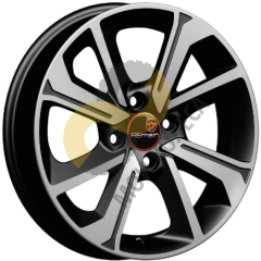 Vector R139 6x15 4x100 ET46 Dia54.1 алмаз черный