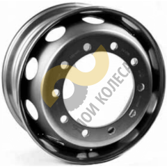 Accuride/Mefro/ТЗСК грузовой 12x21 10x286  ET100 Dia222 Черный ()